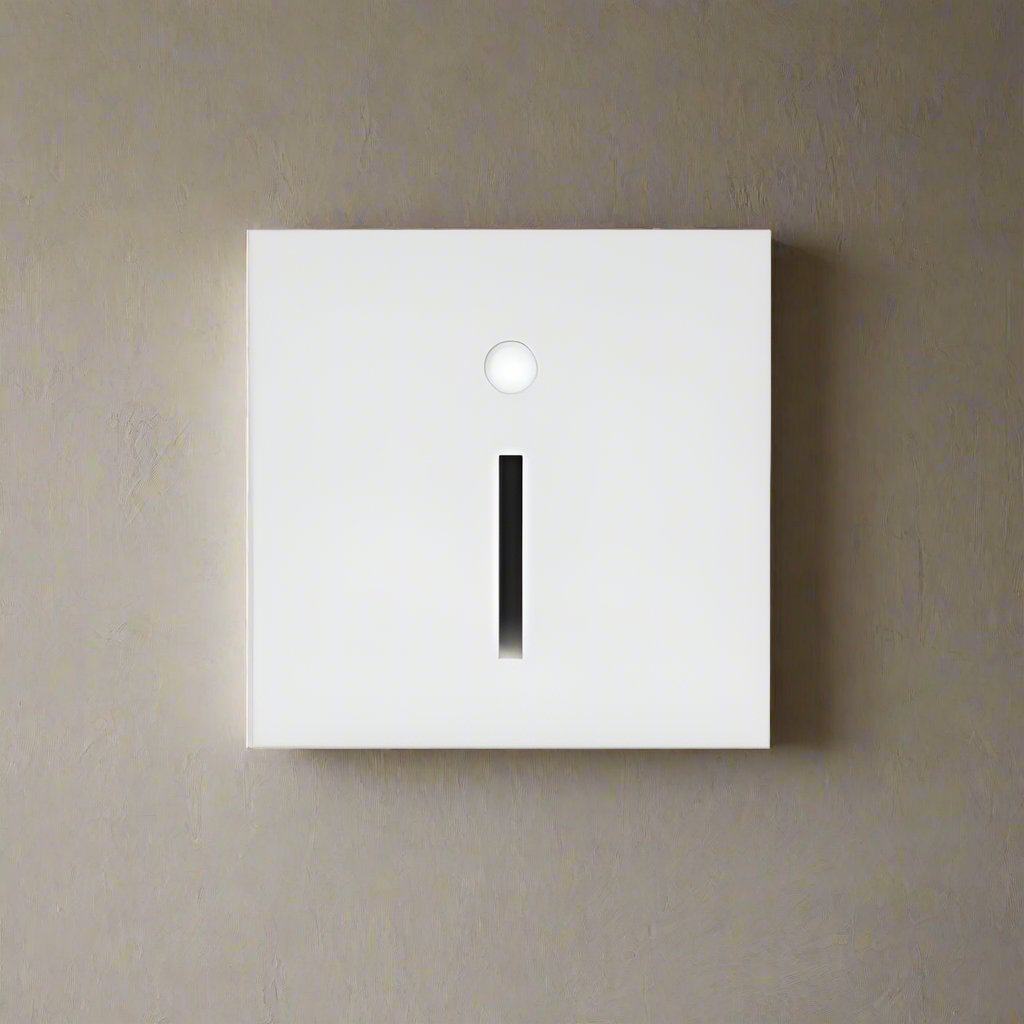 LumaGlow Durable LED Wall Light With Aluminum And Motion Sensor