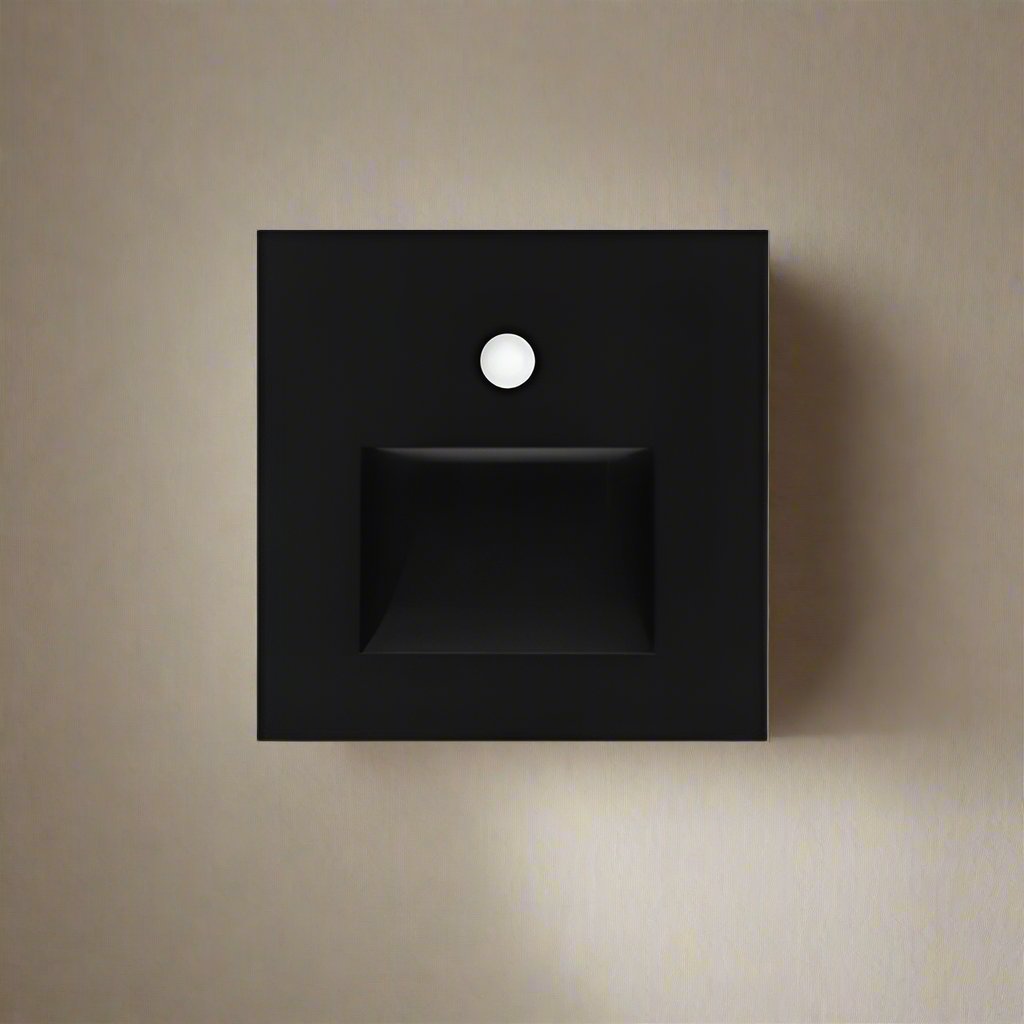 LumaGlow Durable LED Wall Light With Aluminum And Motion Sensor