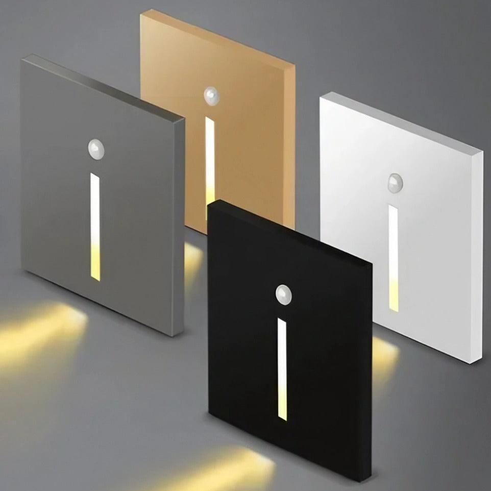 LumaGlow Durable LED Wall Light With Aluminum And Motion Sensor