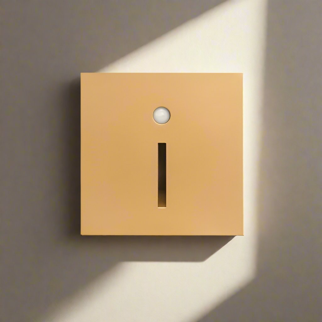 LumaGlow Durable LED Wall Light With Aluminum And Motion Sensor