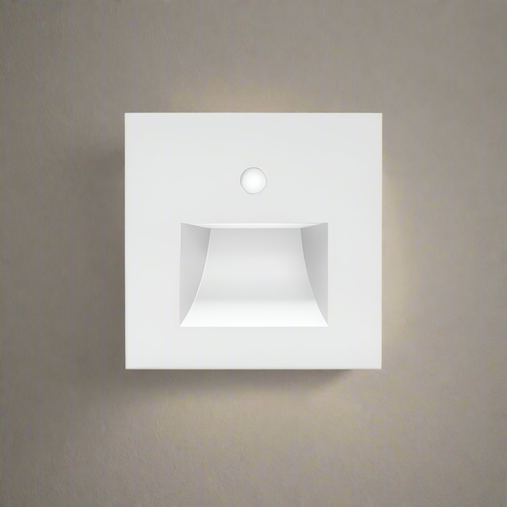LumaGlow Durable LED Wall Light With Aluminum And Motion Sensor
