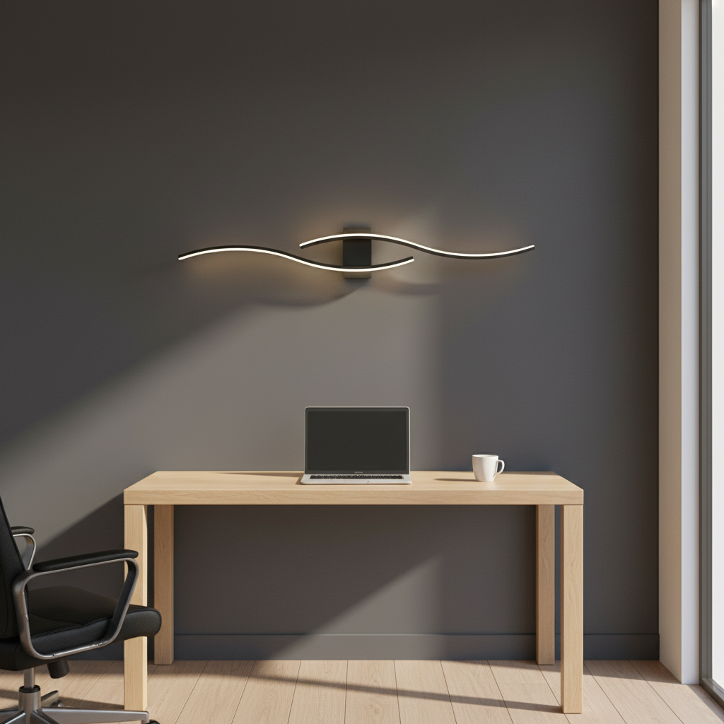 NovaLume Contemporary LED Wall Light Fixture For Modern Indoor Spaces
