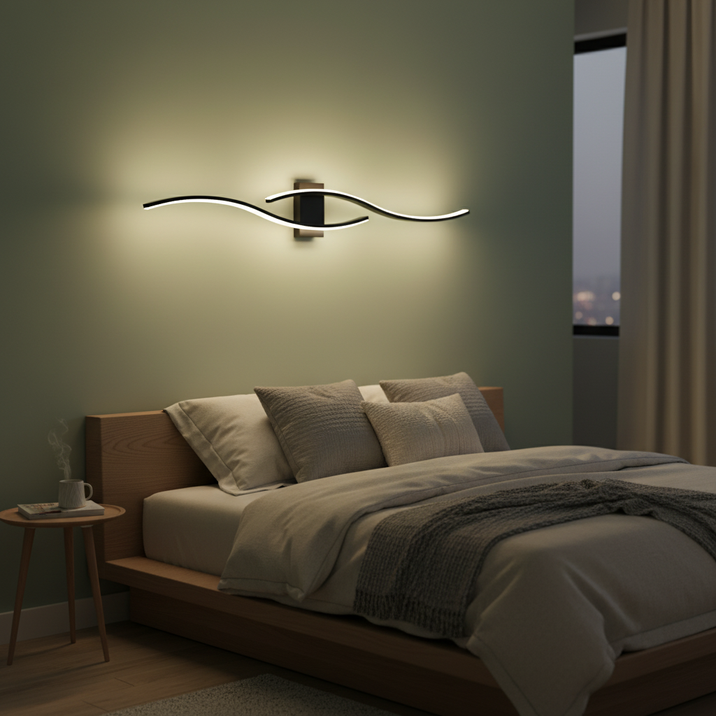 NovaLume Contemporary LED Wall Light Fixture For Modern Indoor Spaces