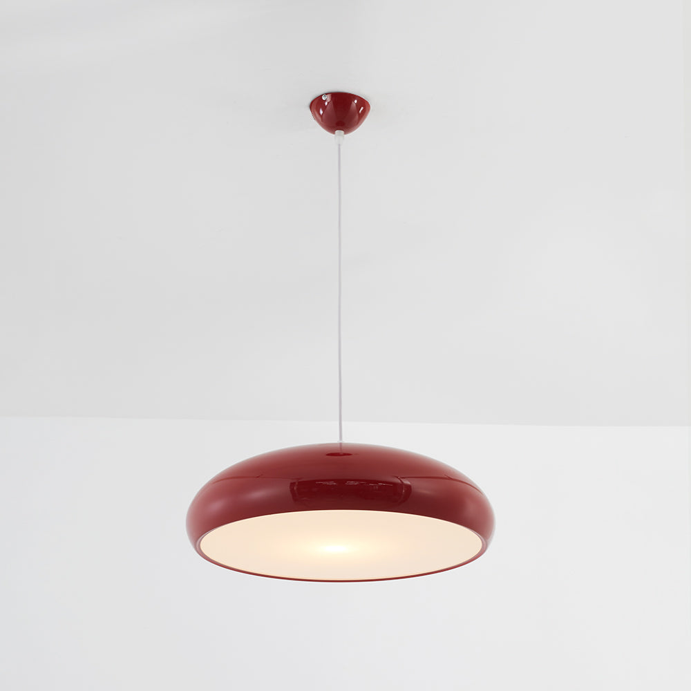 Závěsná lampa Orbita s kulatým moderním designem pro obývací pokoje