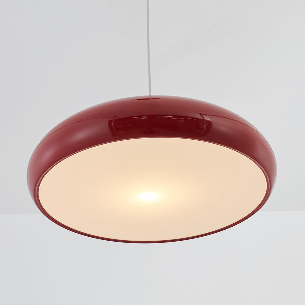 Závěsná lampa Orbita s kulatým moderním designem pro obývací pokoje