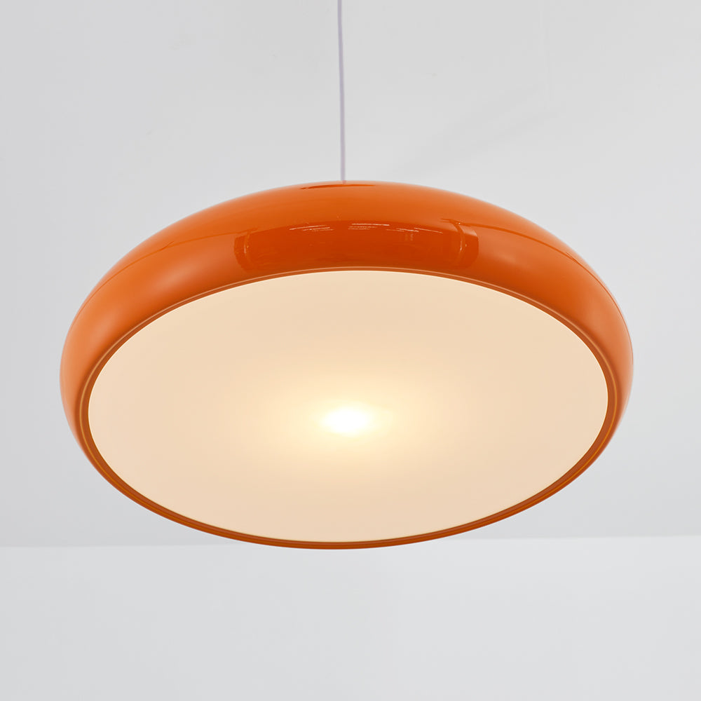 Závěsná lampa Orbita s kulatým moderním designem pro obývací pokoje