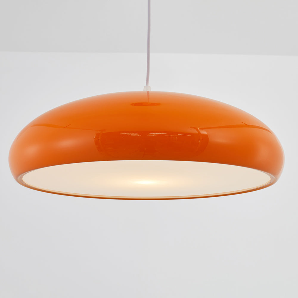 Závěsná lampa Orbita s kulatým moderním designem pro obývací pokoje