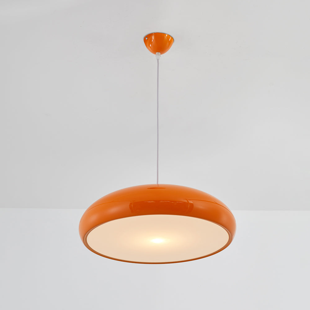 Závěsná lampa Orbita s kulatým moderním designem pro obývací pokoje