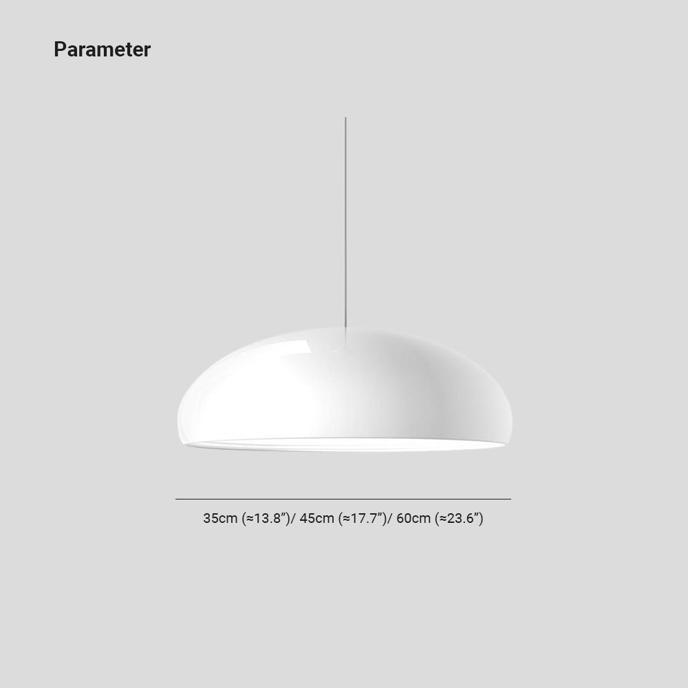 Závěsná lampa Orbita s kulatým moderním designem pro obývací pokoje