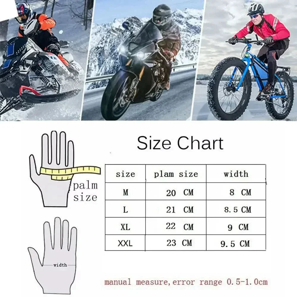 IronGrip Leather Motorcycle Gloves With Protective Padding And Breathable Perforation