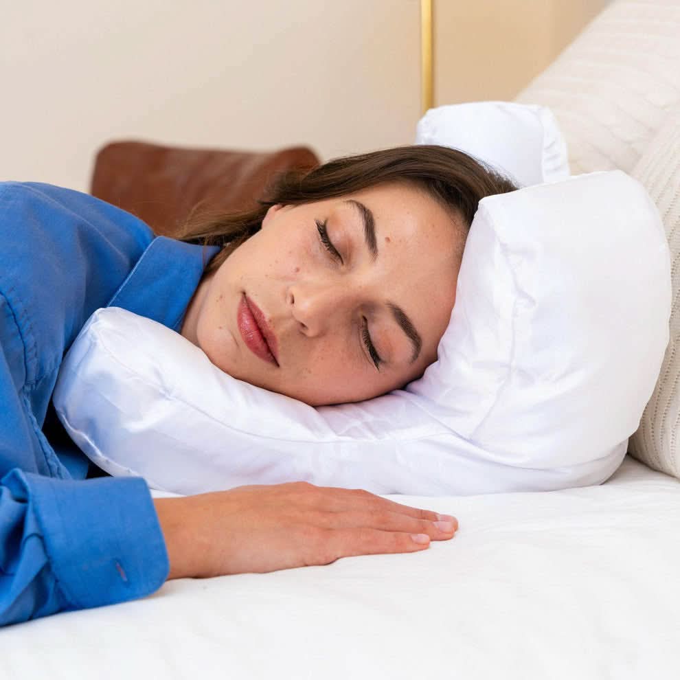 LumaSleep Ergonomic Pillow With Memory Foam For Restful Nights