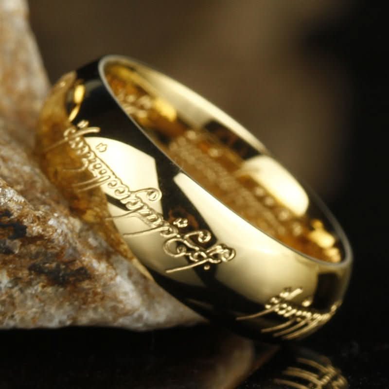 Astra Rune Ring Glowing Engraved Jewellery For Happiness And Positivity