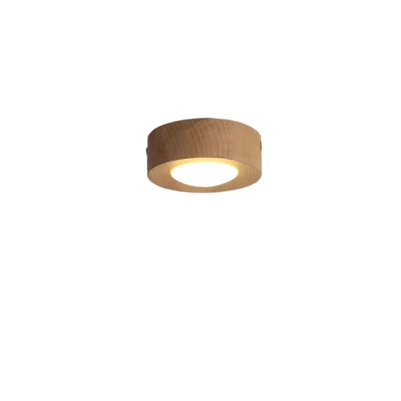 Stropní LED svítidlo ořech