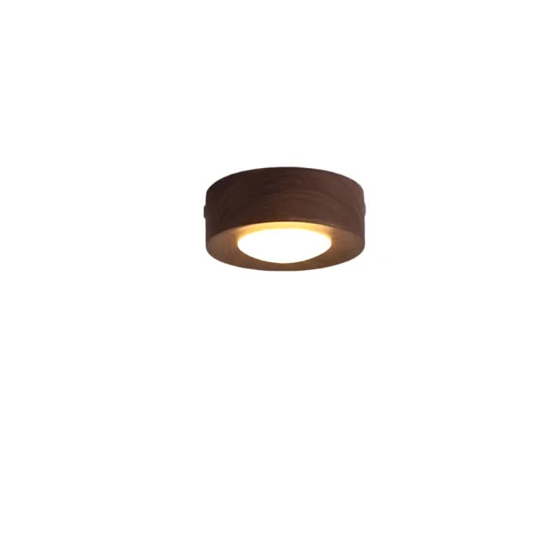 Stropní LED svítidlo ořech