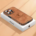 Leather iPhone Case With Shock Protection And Elegant Design From VelourGuard