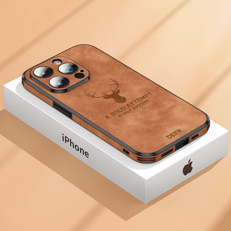 Leather iPhone Case With Shock Protection And Elegant Design From VelourGuard