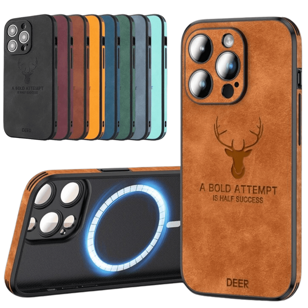 Leather iPhone Case With Shock Protection And Elegant Design From VelourGuard