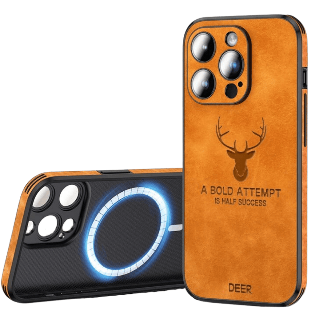 Leather iPhone Case With Shock Protection And Elegant Design From VelourGuard
