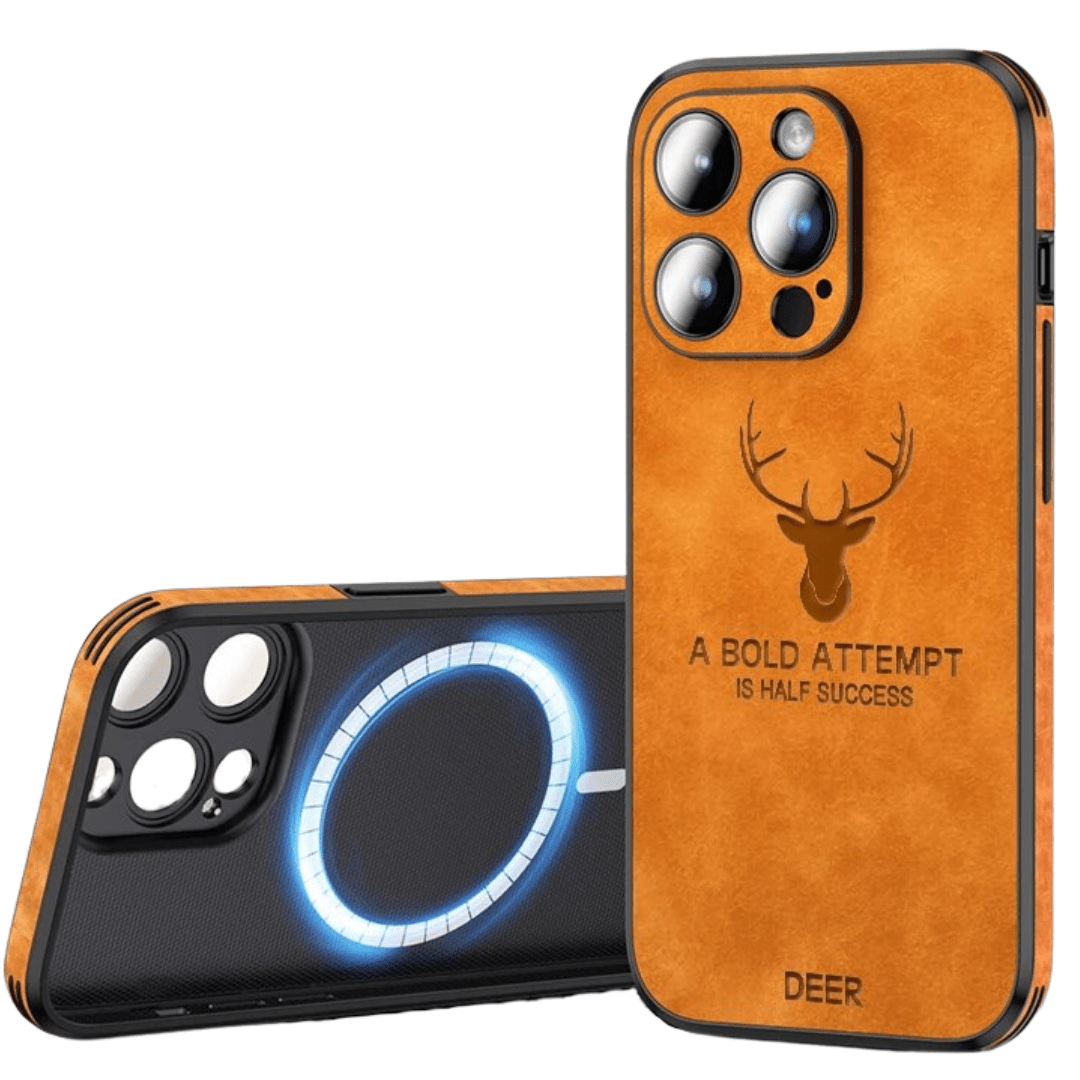 Leather iPhone Case With Shock Protection And Elegant Design From VelourGuard