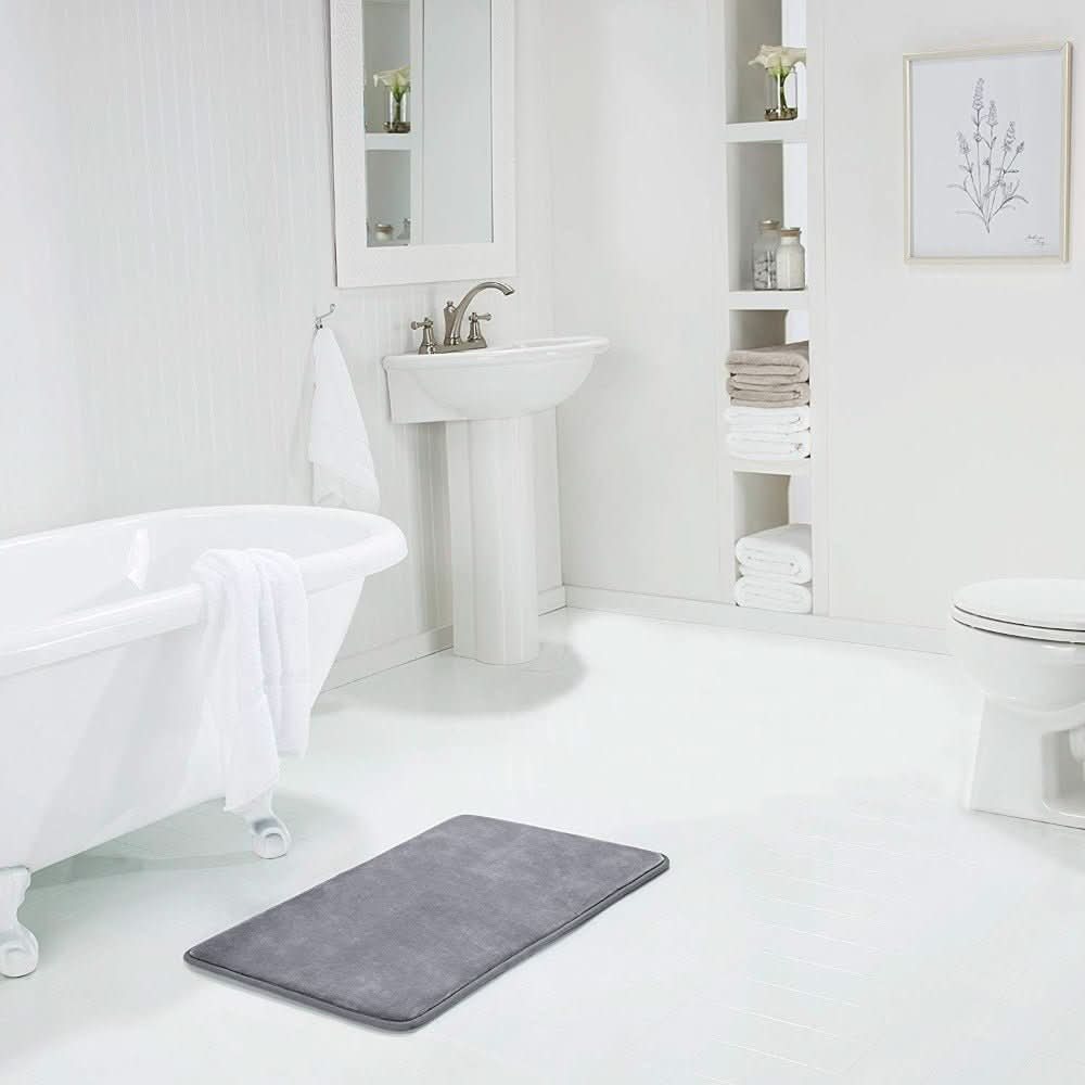 CozyStep Luxusní koupelnová předložka z paměťové pěny pro pohodlí a bezpečnost