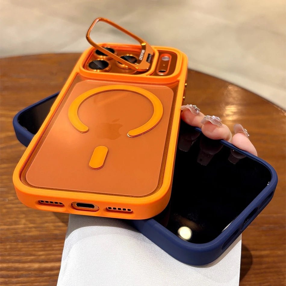 GripGuard Etui MagSafe z Amortyzującą Ramką do iPhone’a