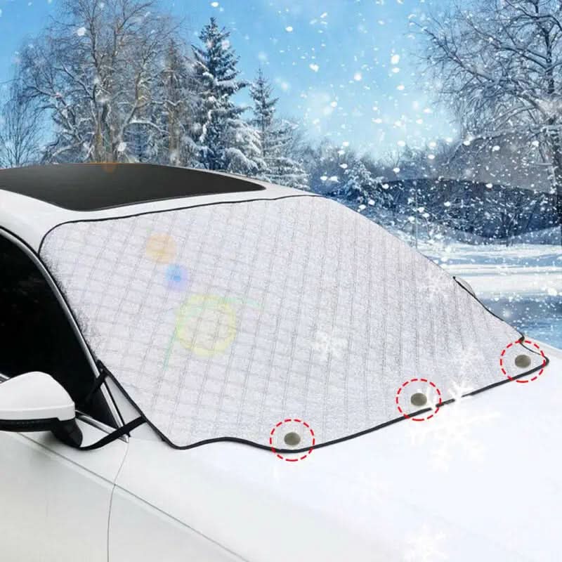 FrostGuard magnetický kryt na čelní sklo pro ochranu proti sněhu a ledu