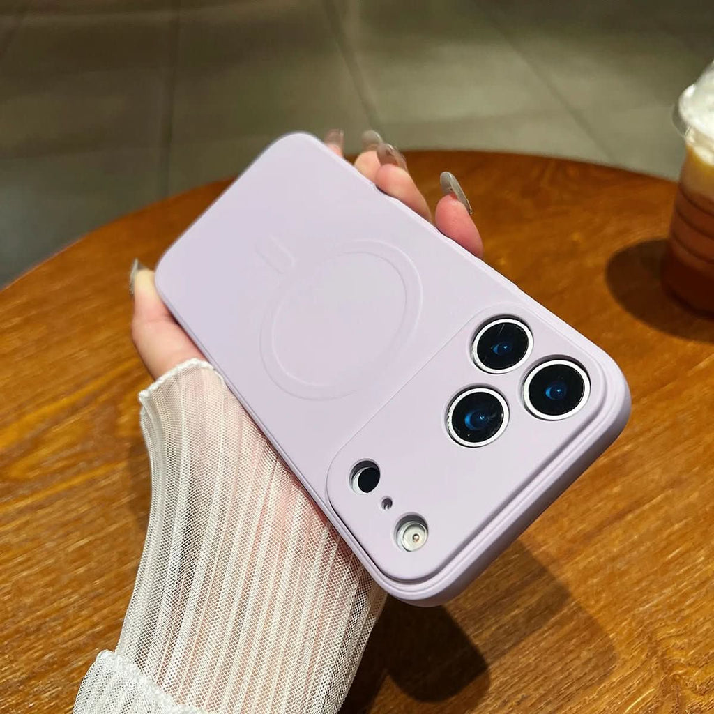NovaGrip Magnetic Soft Silicone Case With Secure Grip For iPhone 17
