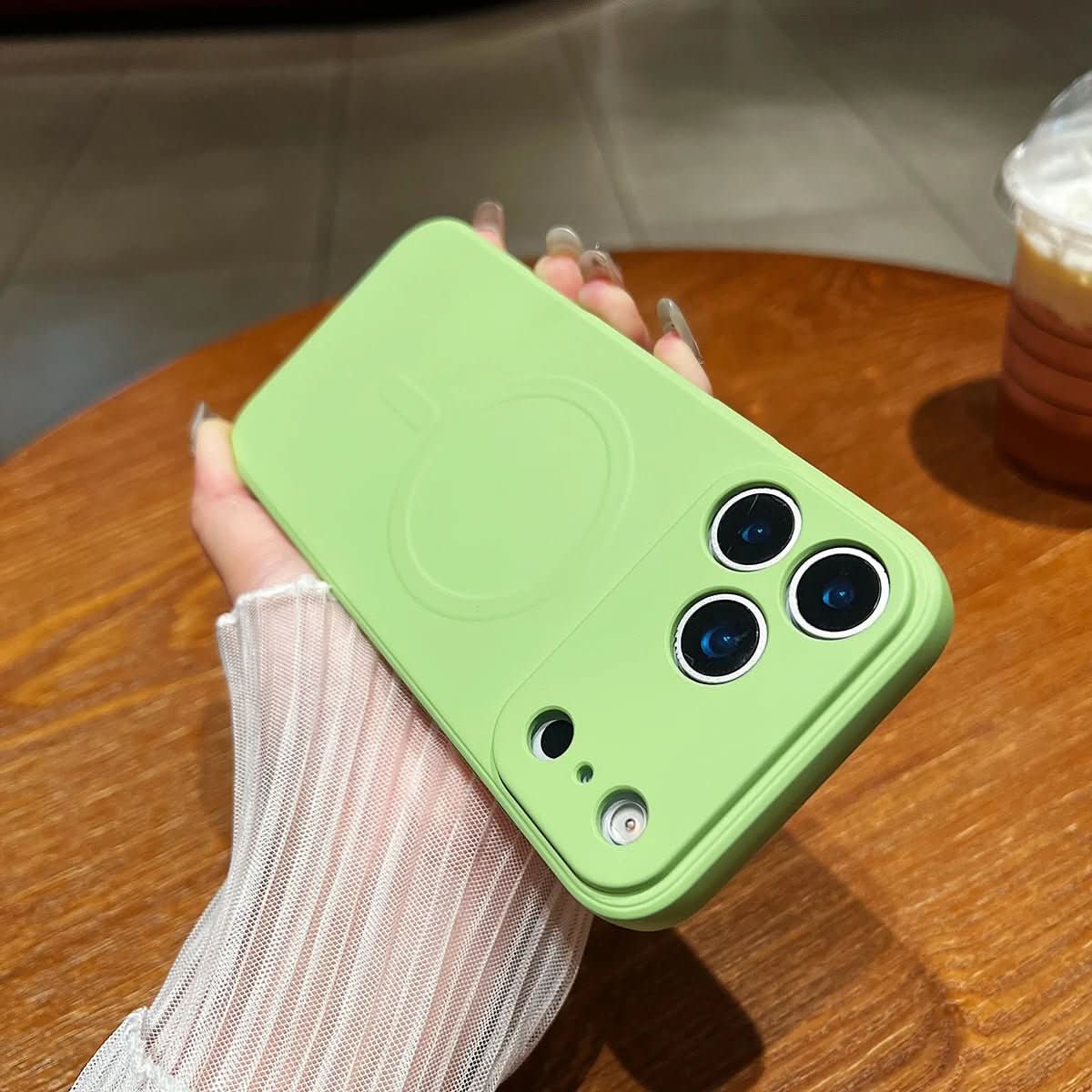 NovaGrip Magnetic Soft Silicone Case With Secure Grip For iPhone 17