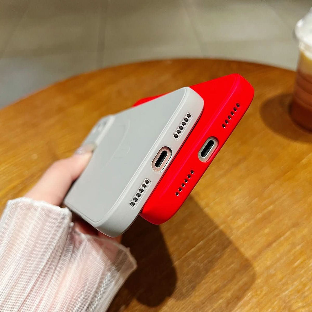 NovaGrip Magnetic Soft Silicone Case With Secure Grip For iPhone 17