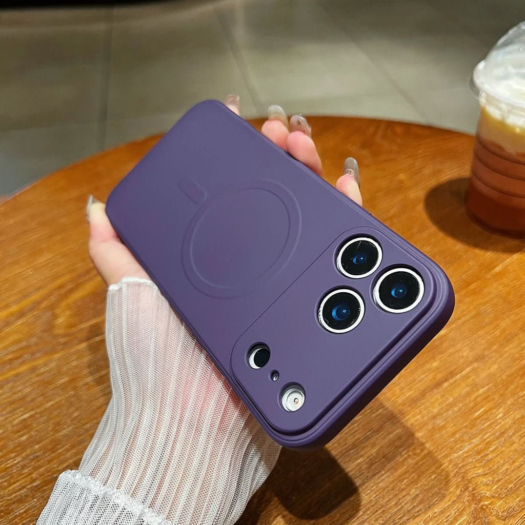 NovaGrip Magnetic Soft Silicone Case With Secure Grip For iPhone 17