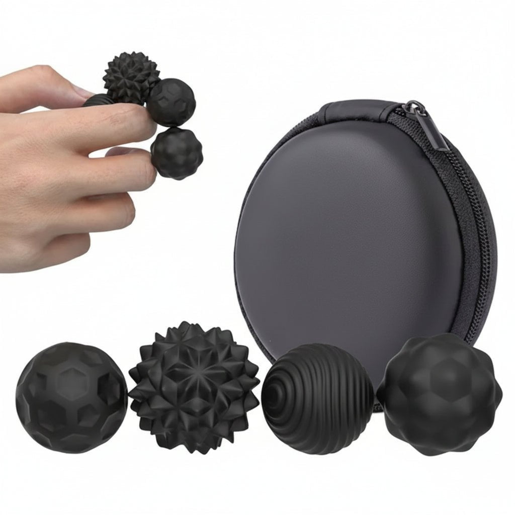 QuietPulse Magnetic Sensor Stones for Stress Relief and Focus