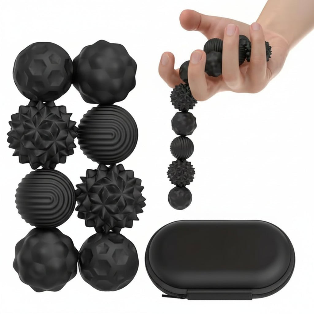 QuietPulse Magnetic Sensor Stones for Stress Relief and Focus