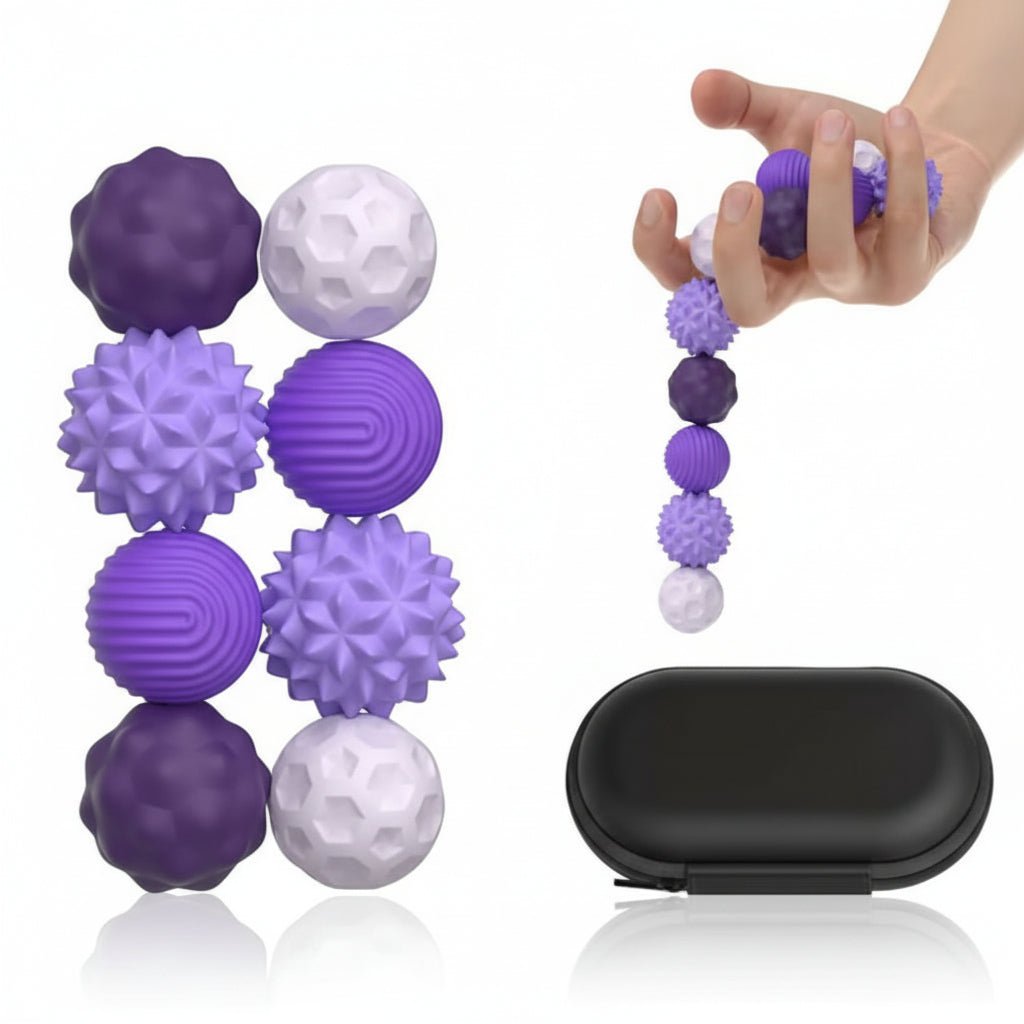 QuietPulse Magnetic Sensor Stones for Stress Relief and Focus