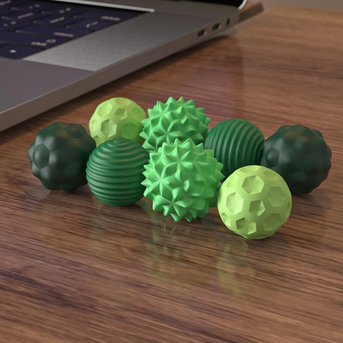 QuietPulse Magnetic Sensor Stones for Stress Relief and Focus