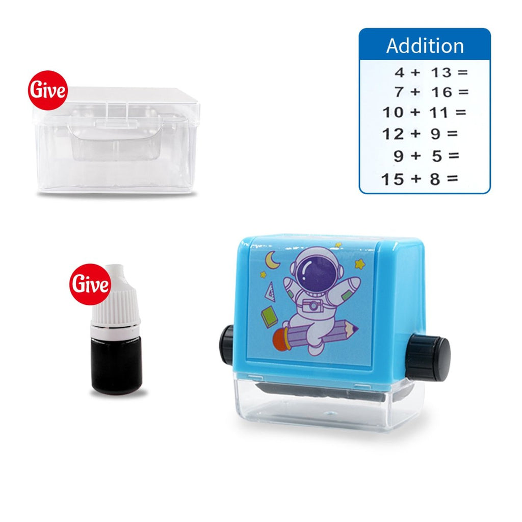 Rouleau d'Exercices Mathématiques Amusant NumberQuest pour Apprentissage Facile