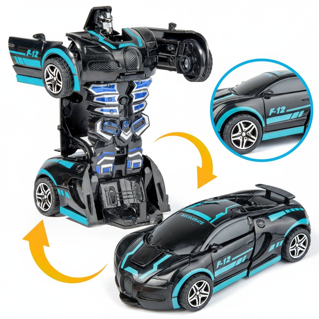 RoboDash Transformable Robot Sports Car Educational Toy For STEM