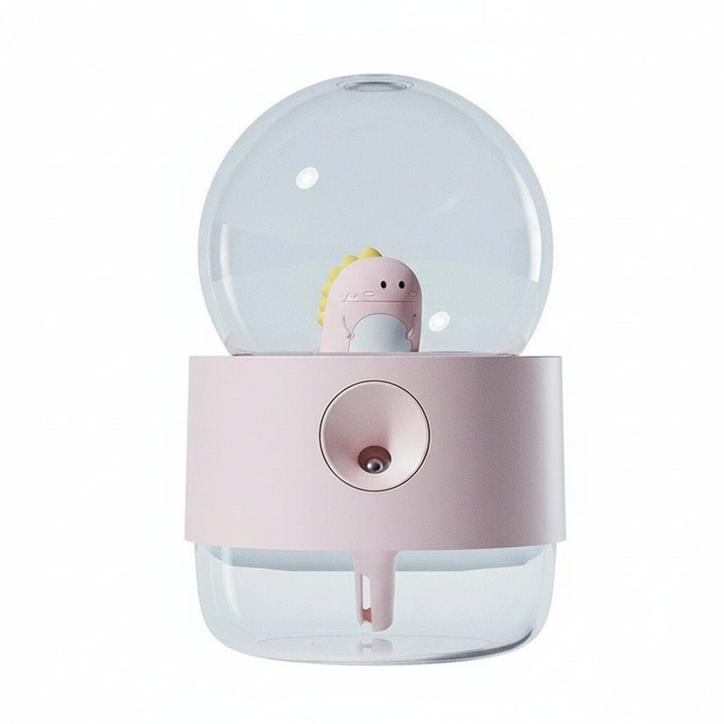 LumaMist Wireless Rechargeable Humidifier With Music Box And Night Lamp