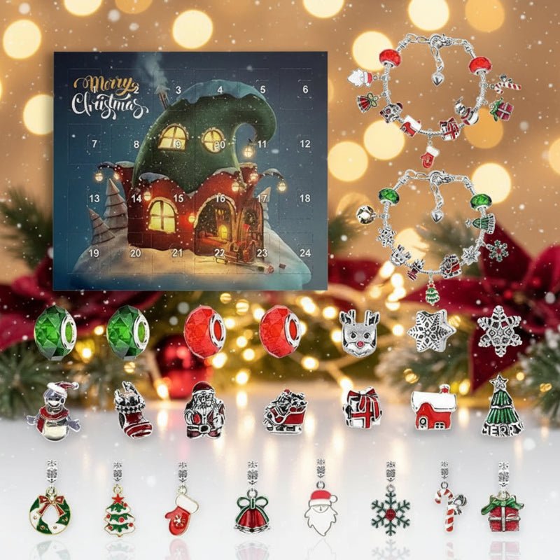BrightCraft DIY Christmas Bracelet Advent Calendar For 24 Days Of Crafting Fun