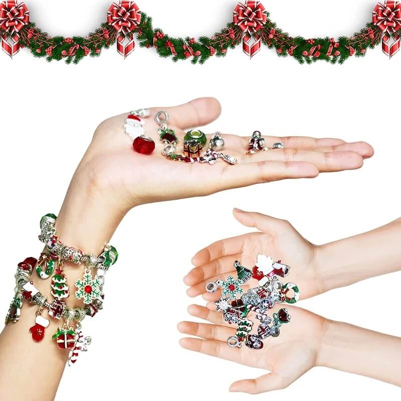 BrightCraft DIY Christmas Bracelet Advent Calendar For 24 Days Of Crafting Fun