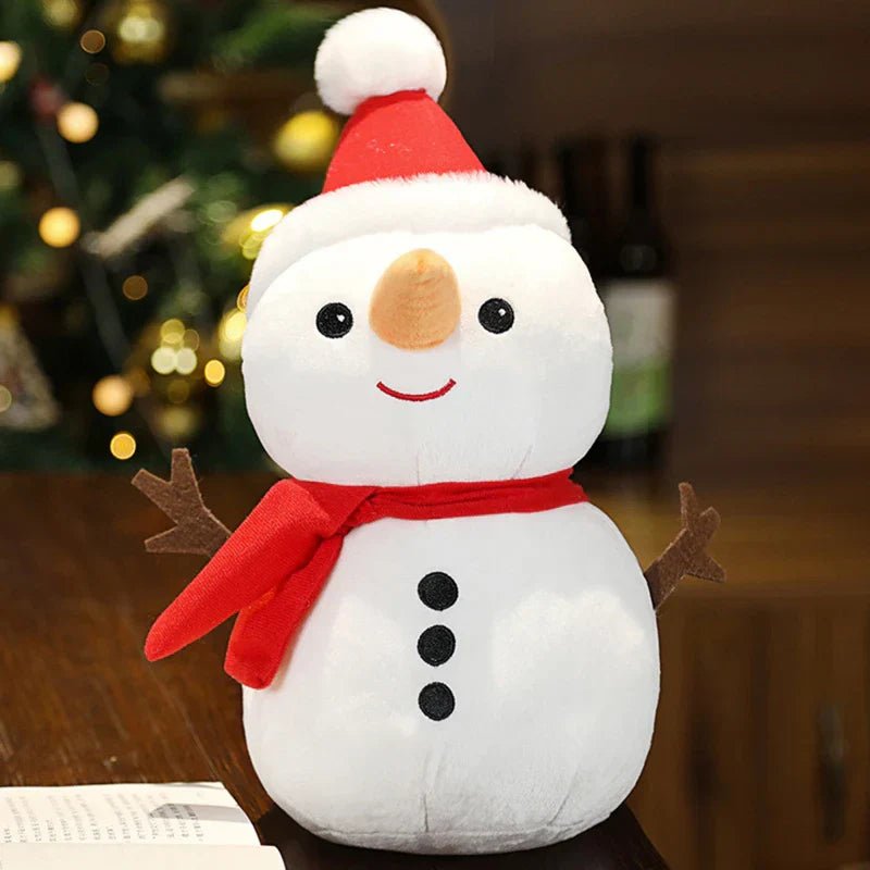 Snowflake Buddies Morbidi Amici di Peluche Natalizi per Tutte le Età