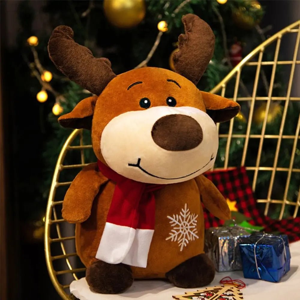 Snowflake Buddies Morbidi Amici di Peluche Natalizi per Tutte le Età