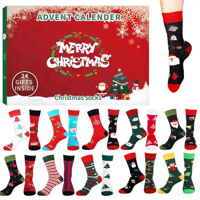 SockNest 2025 Julekalender med julesokker til voksne