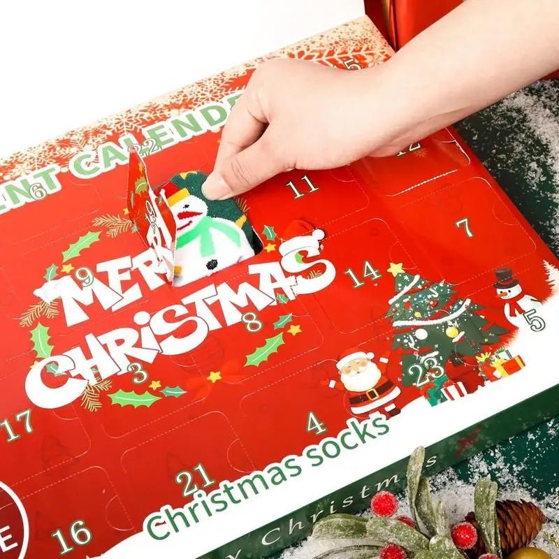 SockNest 2025 Julekalender med julesokker til voksne