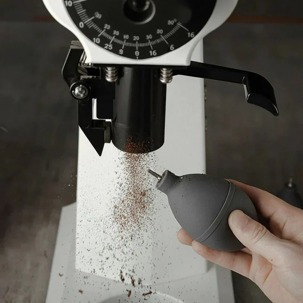 GrindSwift Air Blower Cleaning Tool for Removing Coffee Residue