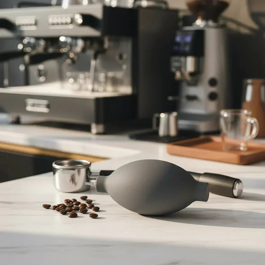 GrindSwift Air Blower Cleaning Tool for Removing Coffee Residue