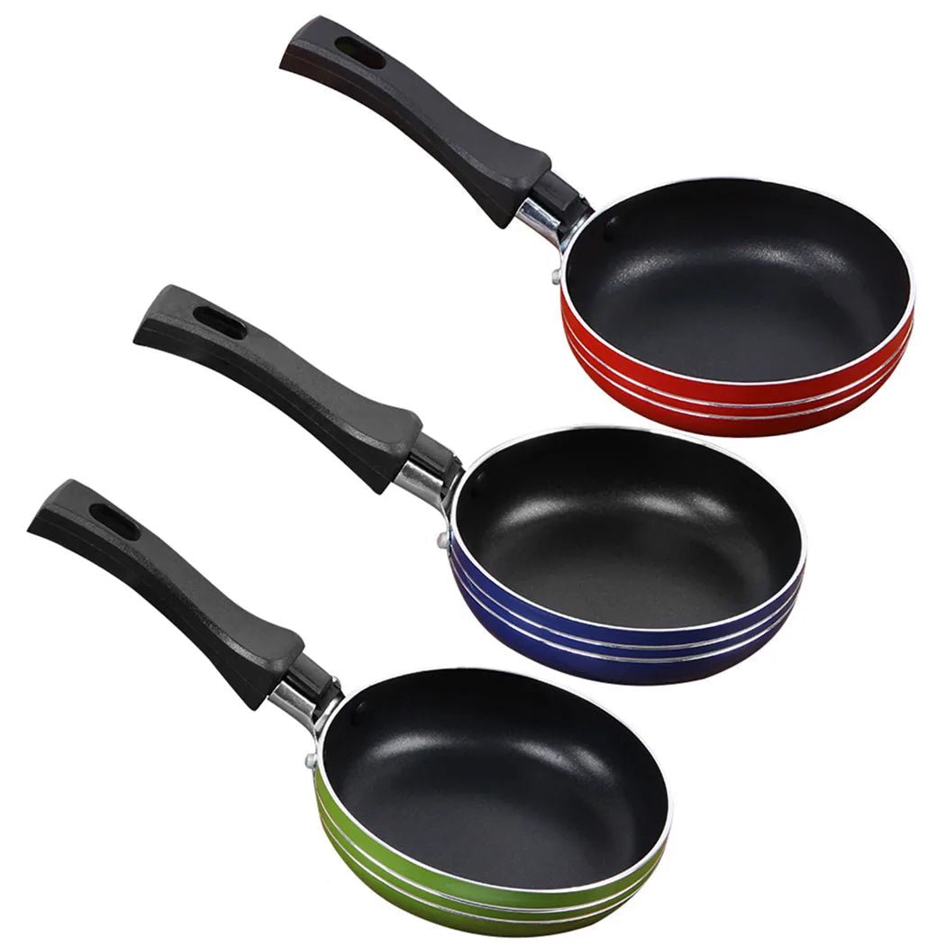 PurePan Mini Nonstick Frying Pan Set In Stainless Steel For Healthy Cooking