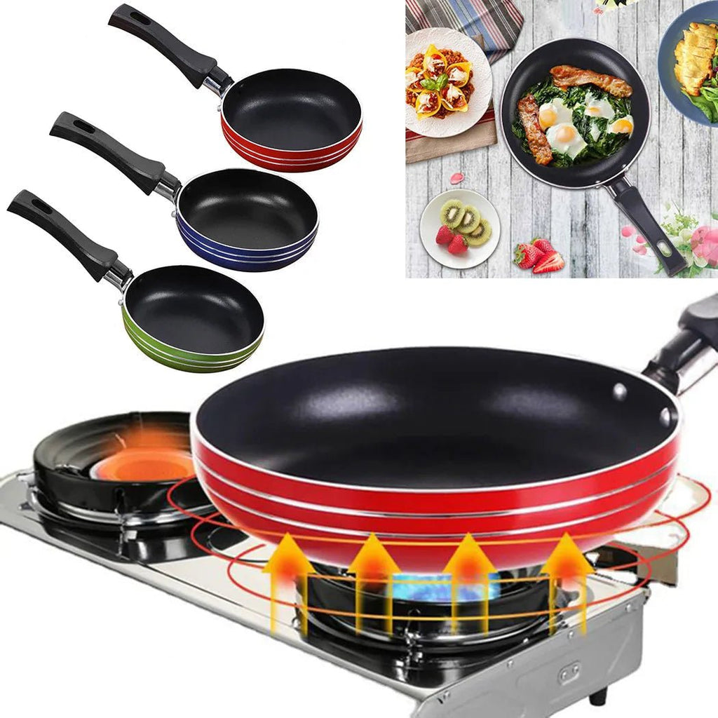 PurePan Mini Nonstick Frying Pan Set In Stainless Steel For Healthy Cooking