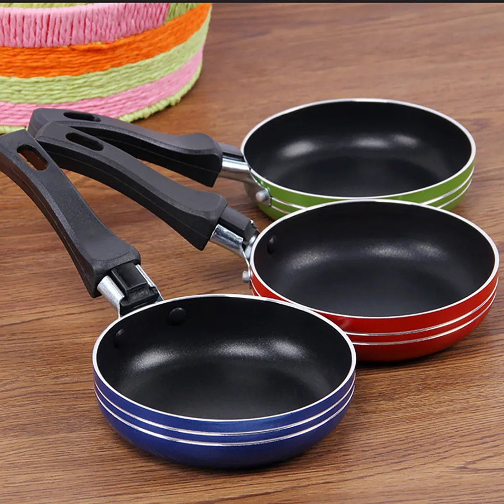 PurePan Mini Nonstick Frying Pan Set In Stainless Steel For Healthy Cooking