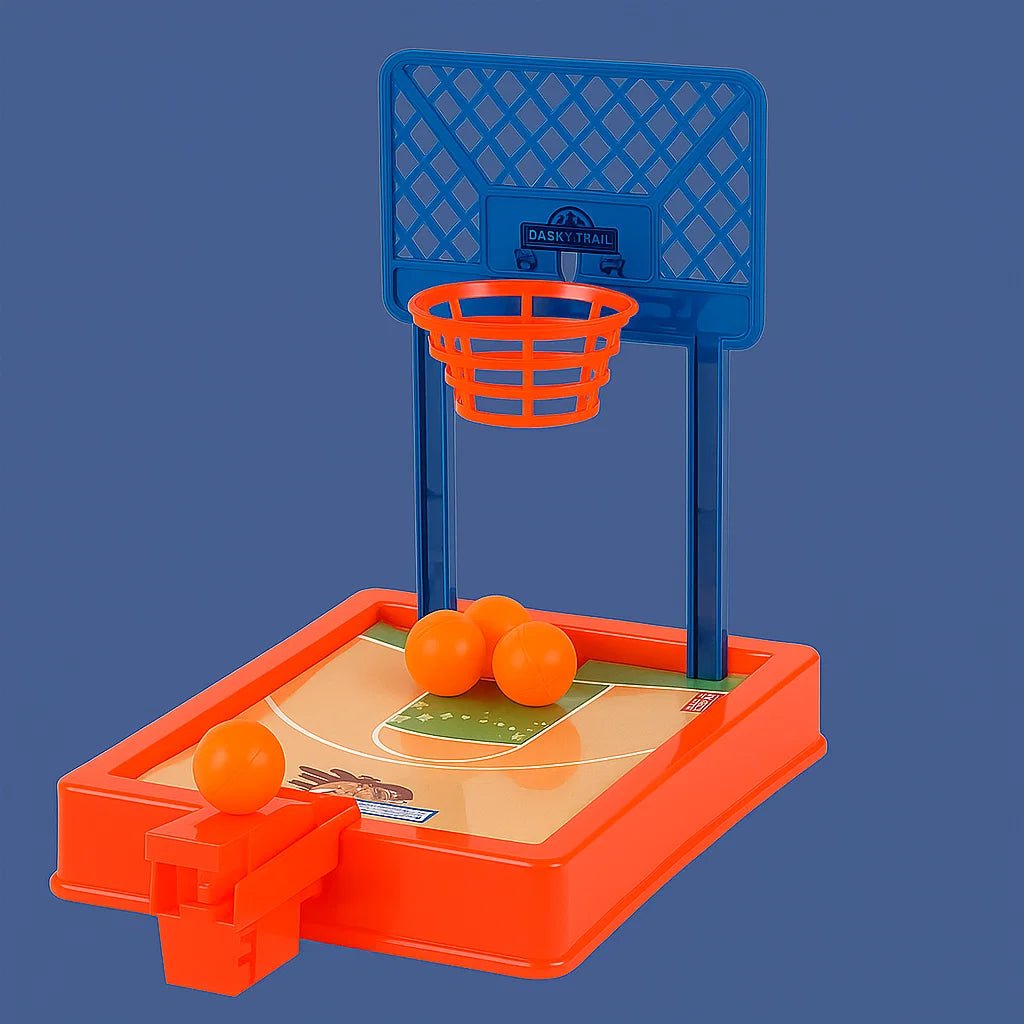 Jeu de mini basket DeskDunk pour bureau, voyage et plaisir en famille