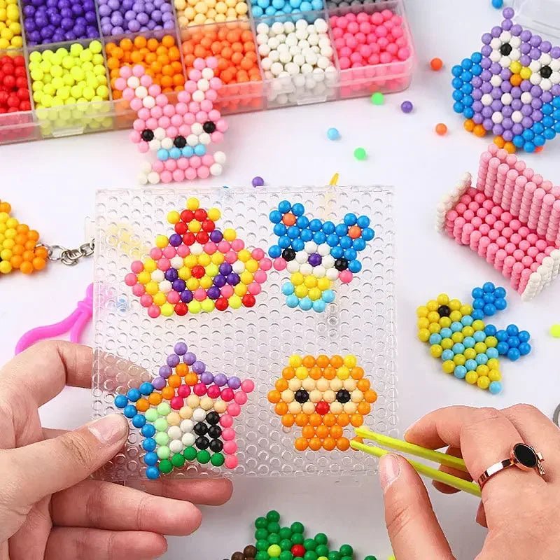 AquaFuse Perler Vandaktiverede Smelteperler Sæt Til Unge Kunstnere
